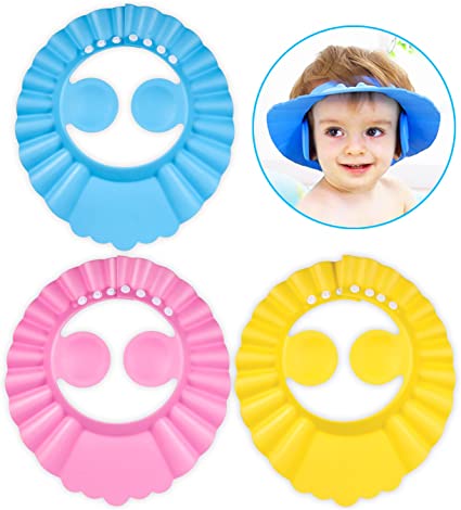 Visière chapeau pour douche bébé I ShampooCap™ - Chic-Choc